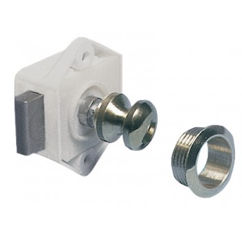 Mini scrocchetto in ottone a pulsante mod. Classico